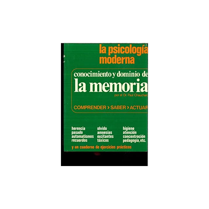 Conocimiento y dominio de la memoria